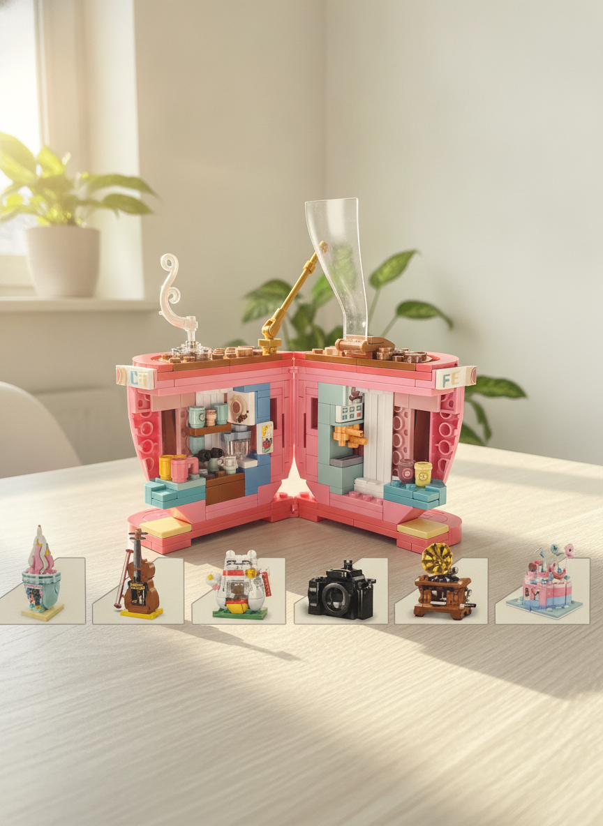 Sluban Inventor Cafe Building Blocks Set