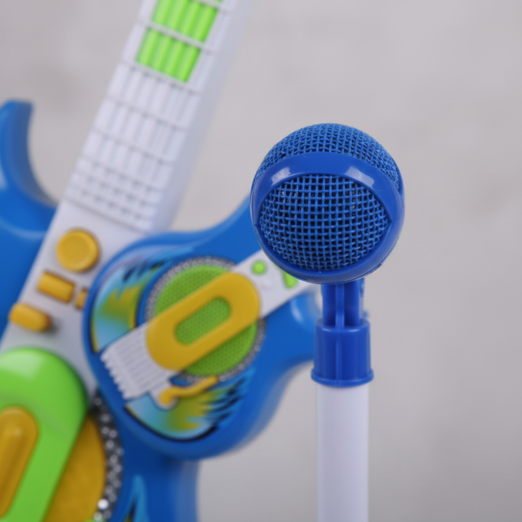 Guitar And Mic Set Rock Star