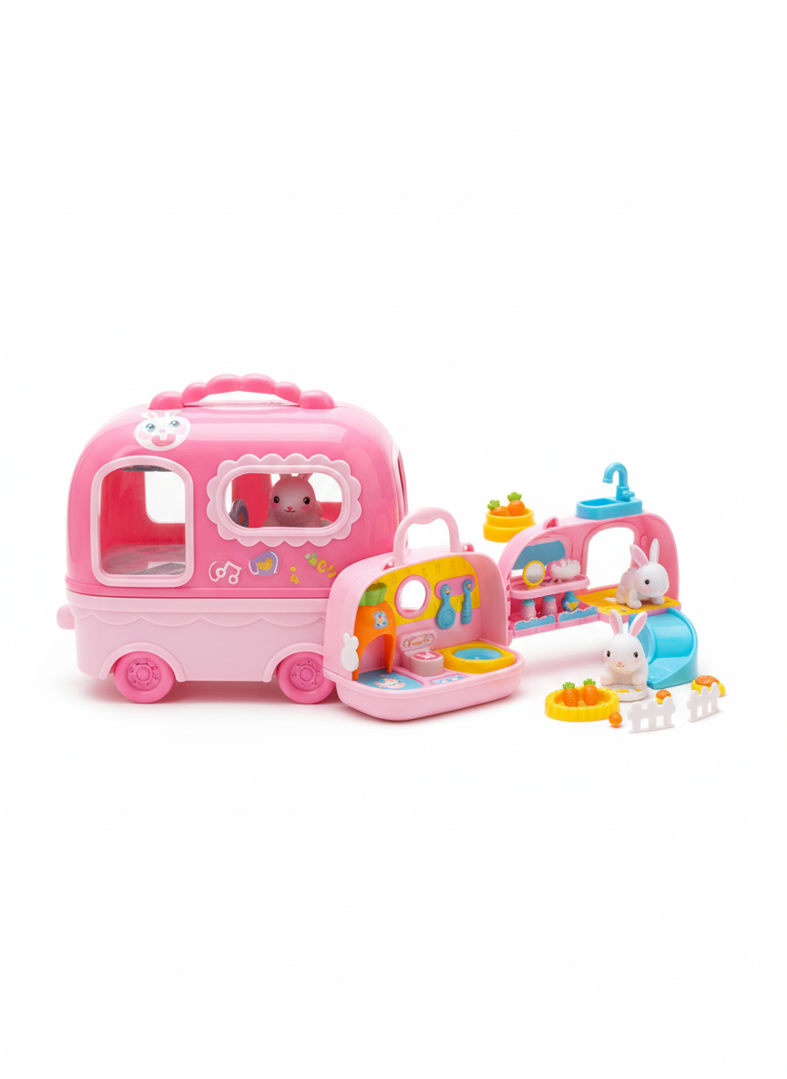 SiMallan Pet Care My Pet Rabbit Playset