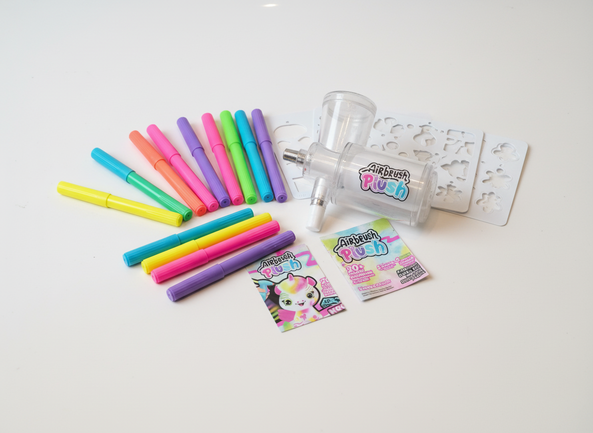 Airbrush Plush™ Neon Airbrush Refill Kit