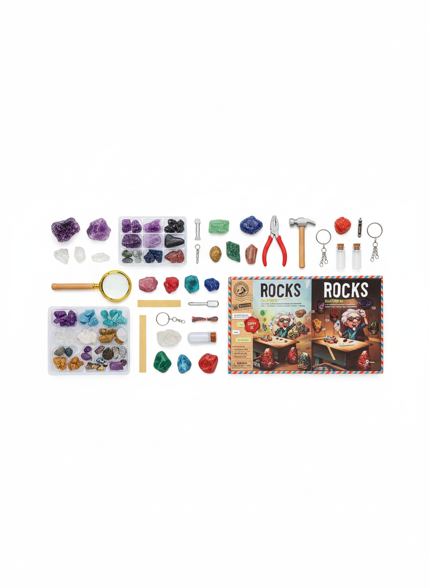 Steam Fun Educational Crystals And Rocks