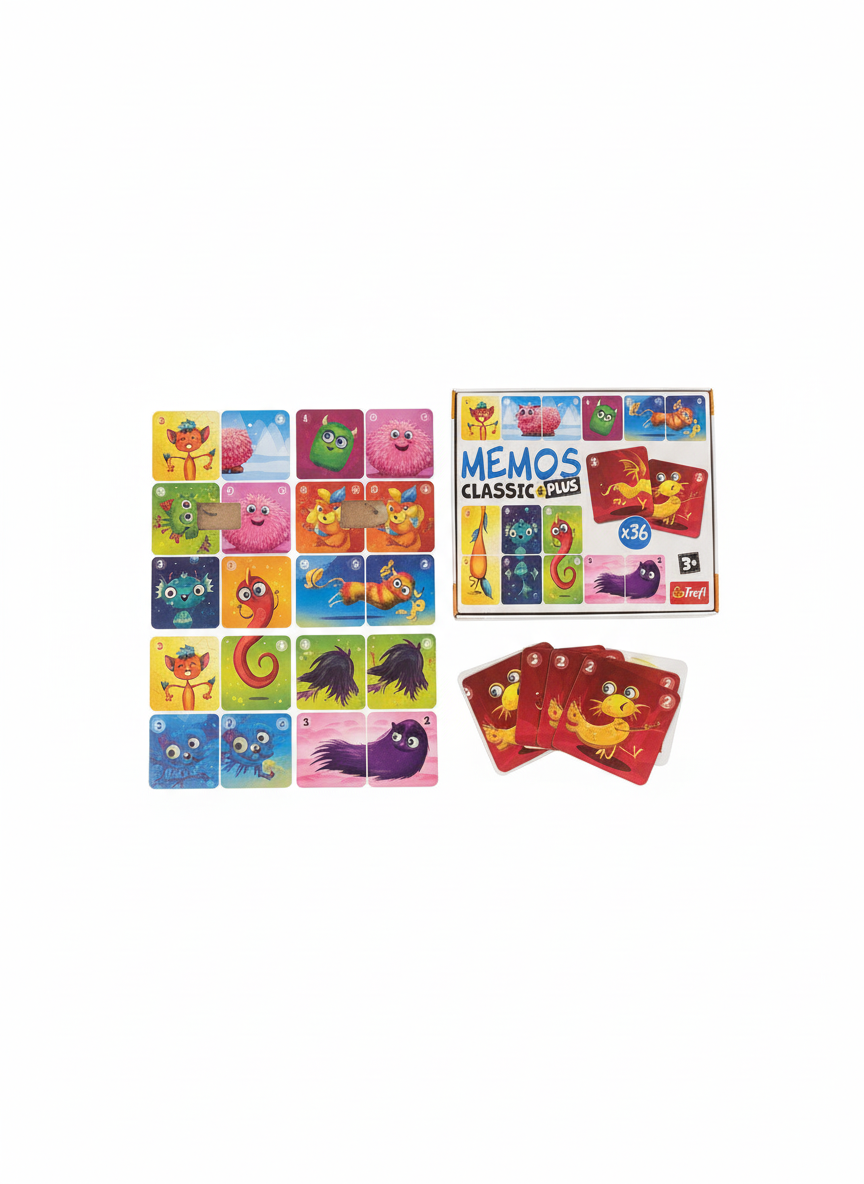 Memos Classic Plus *36 Shape Puzzle Trefl