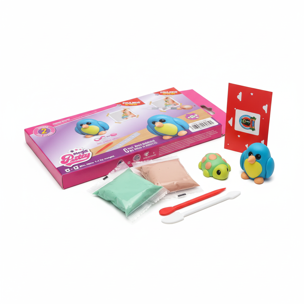 Paulinda Magic Putty: Create 2 Cute Erasers