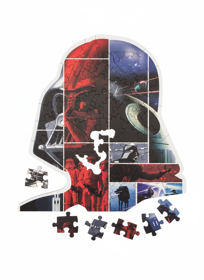 Star Wars Wood Craft Origin Trefl Puzzle 160 PCS