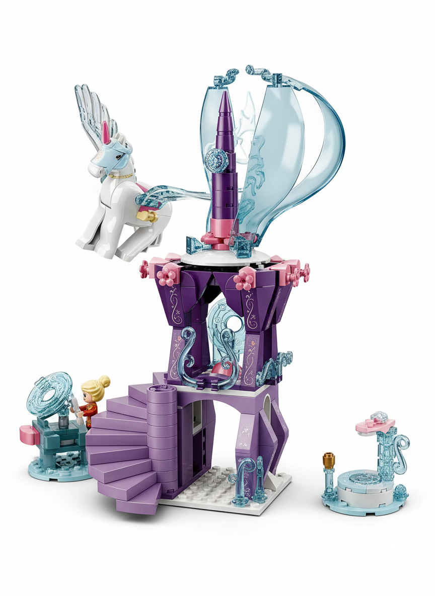 Fairy Tales of Winter-Forest Magic Tower 247 PCS Lego
