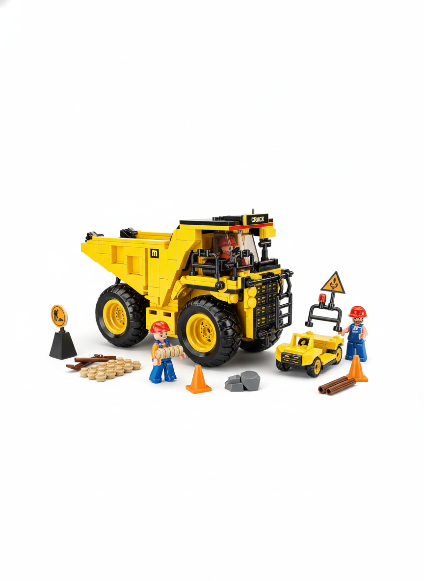 Town Construction-Mine Wagons 416Pcs Lego