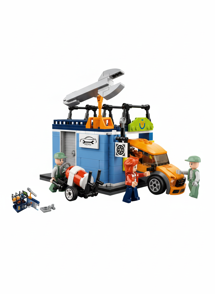 Town City Scene-Repair 340 PCS Lego