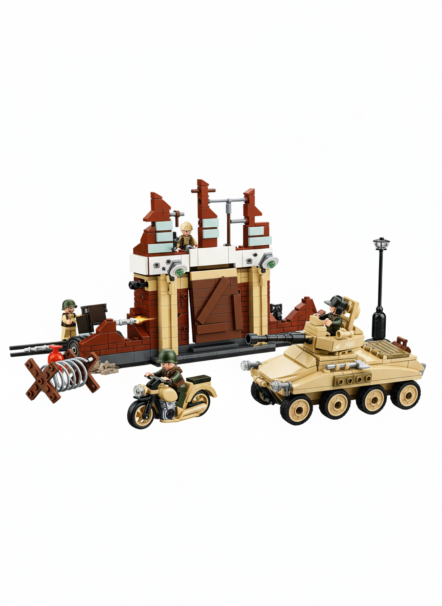 WWII 696 Tank 479 PCS Lego