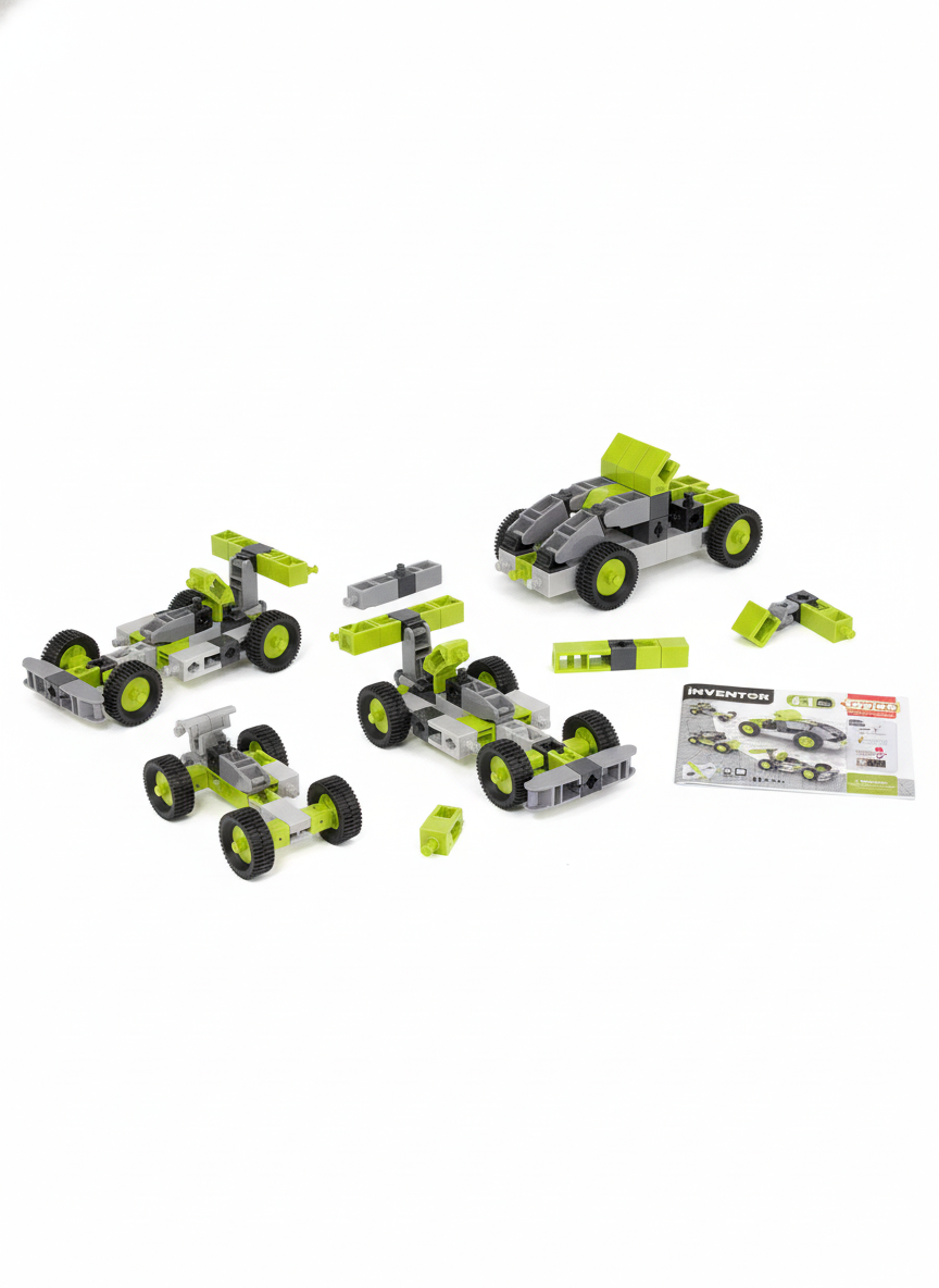 Inventor Engino Play To Invent 4-In-1 Cars Models