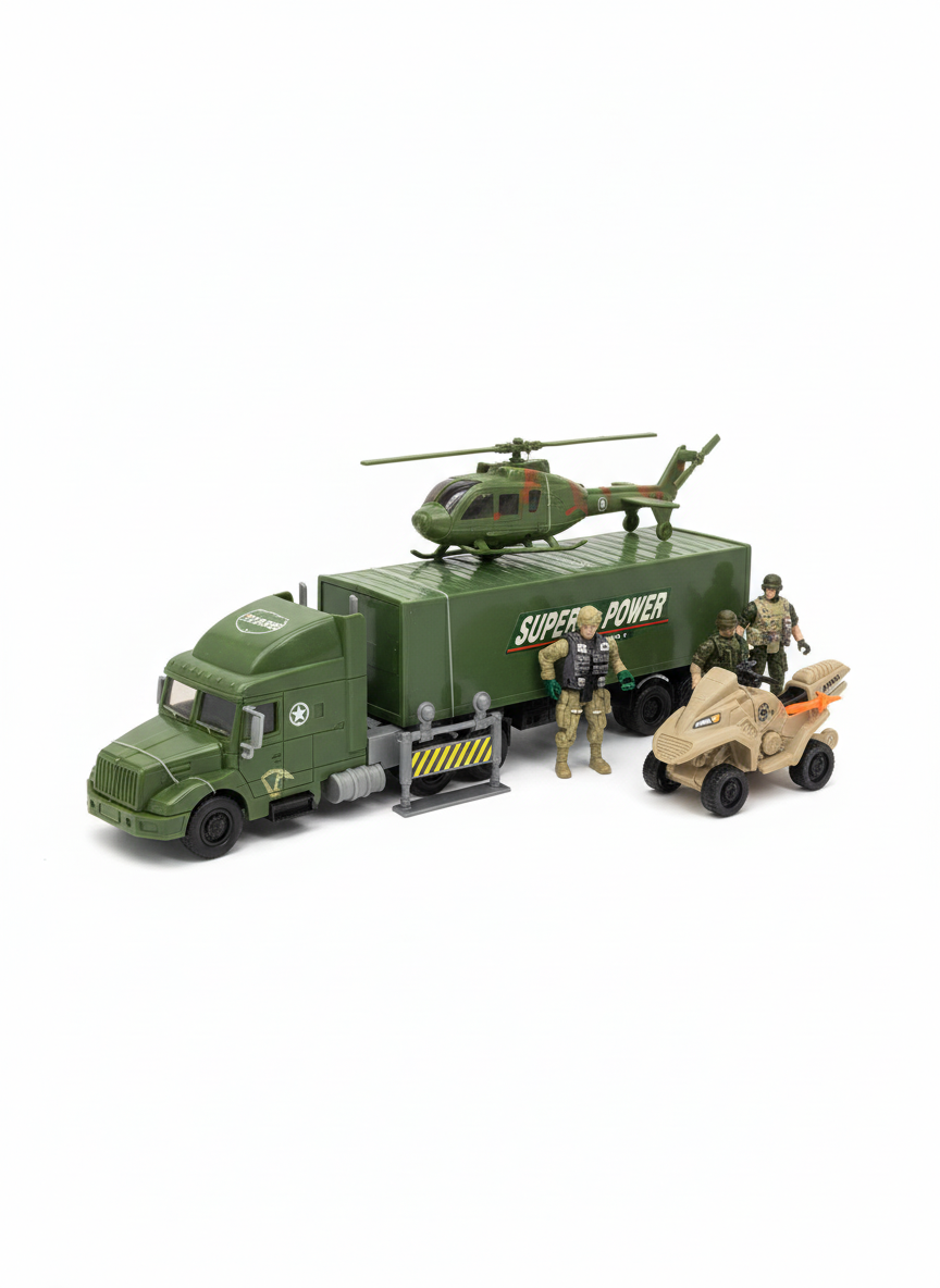 Soldier Combat 9 Operation Sand Dune Super Power Carrying Truck