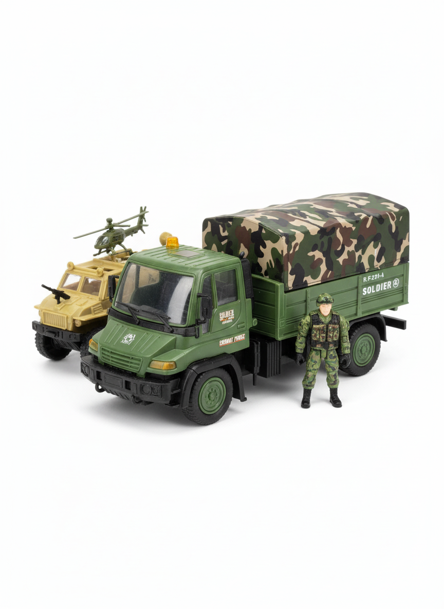 Soldier Combat 9 Operation Sand Dune Buggy army Truck