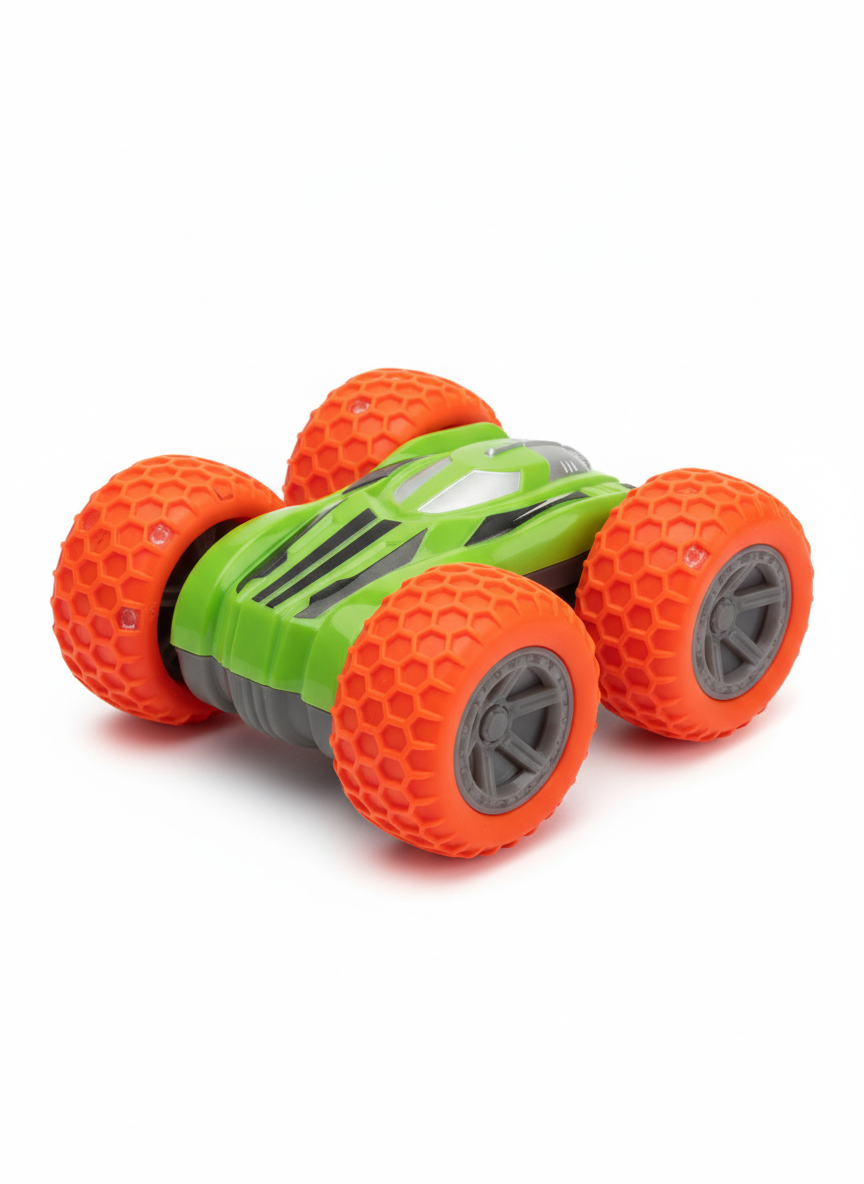 Kool Speed 2 Sided Stunts Car With Lights 4x4 WD