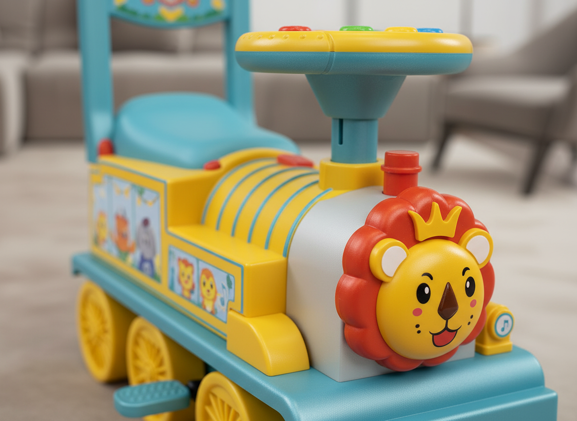Musical Lion Children Train
