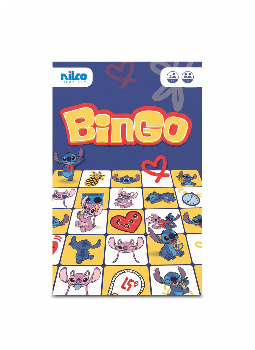 Disney Stitch BinGo Board Game