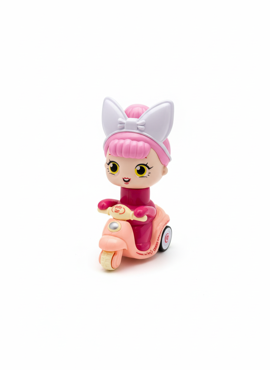 Lovely Sprint Cute Car Doll Scooter