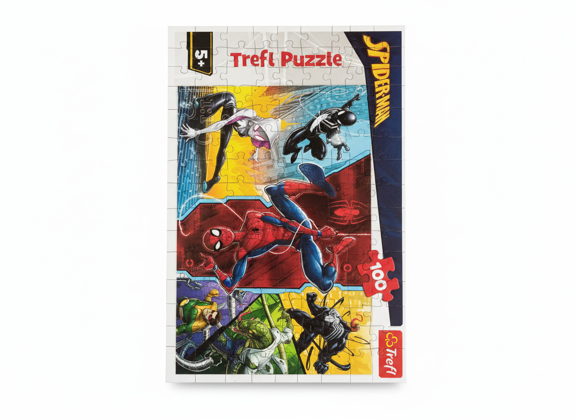 Marvel Spiderman Trefl Puzzle 100 PCS