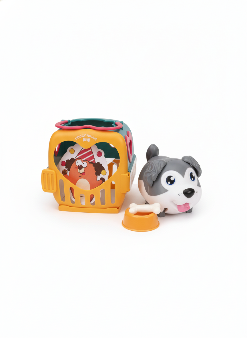 Doggy House Sound Activated Toy Sweet Doggy House