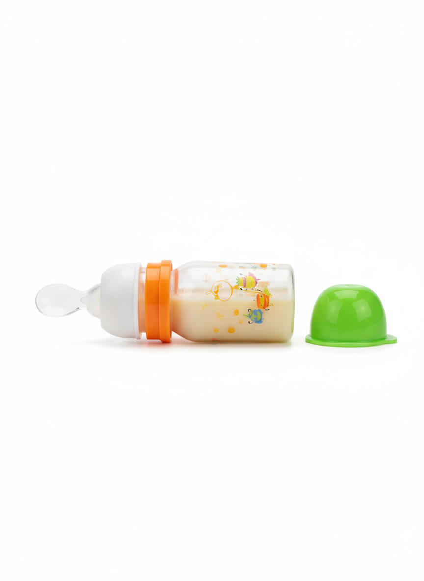 Feeding Bottle With Spoon