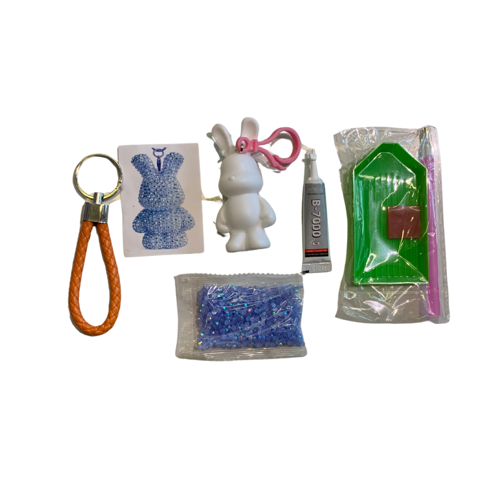 Coloring Character Keychain
