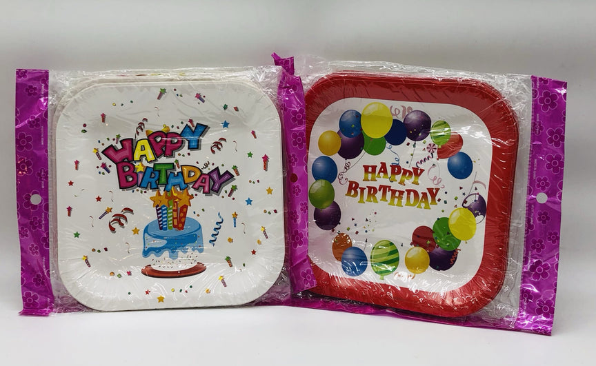 Happy Birthday! Party Plates