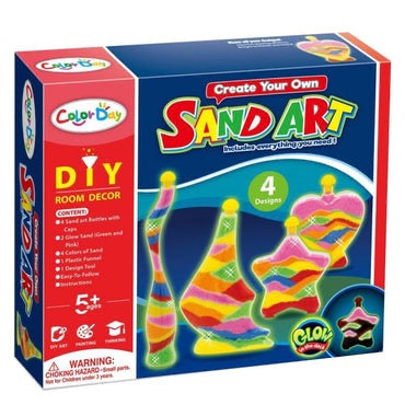 Color Day DIY Sand Art Room Decor Kit