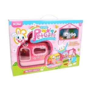 SiMallan Pet Care My Pet Rabbit Playset