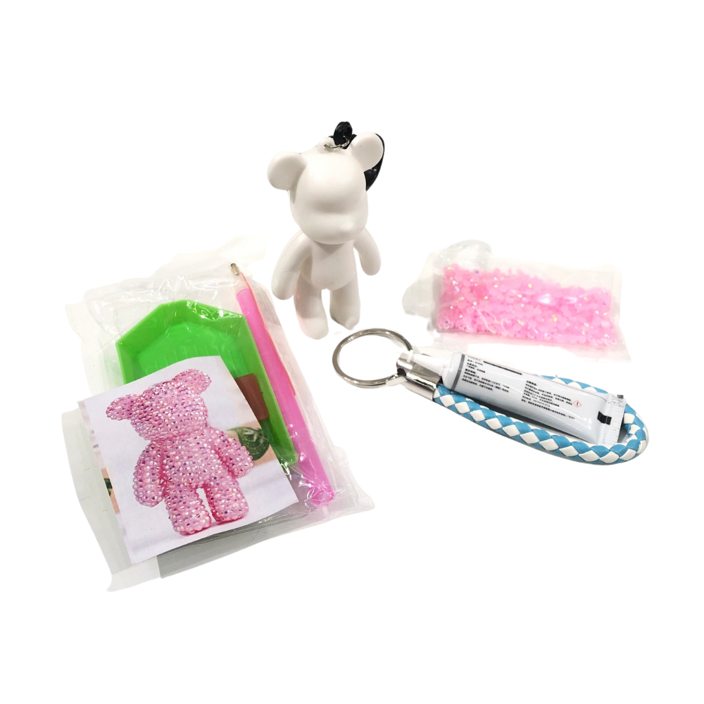 Coloring Character Keychain