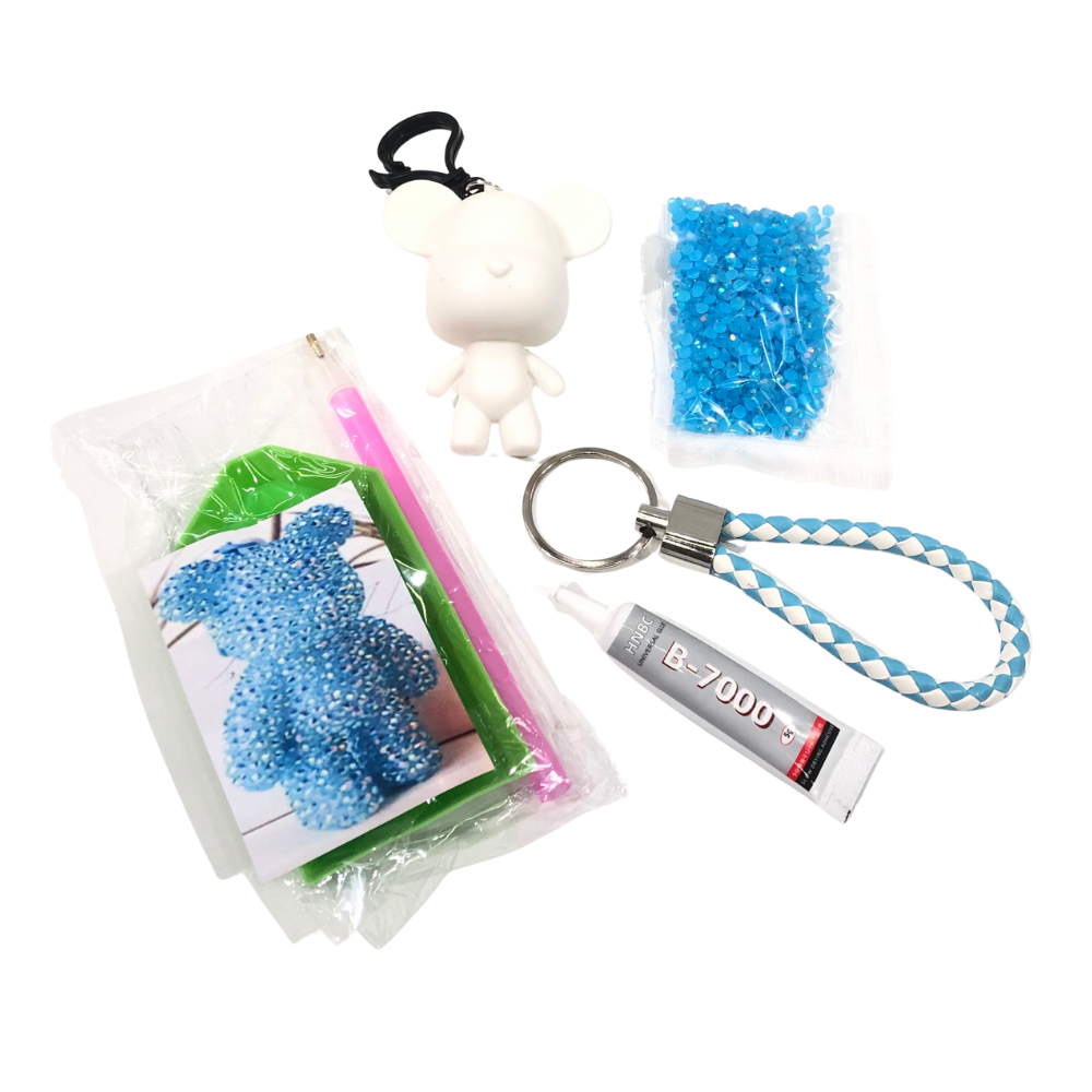 Coloring Character Keychain