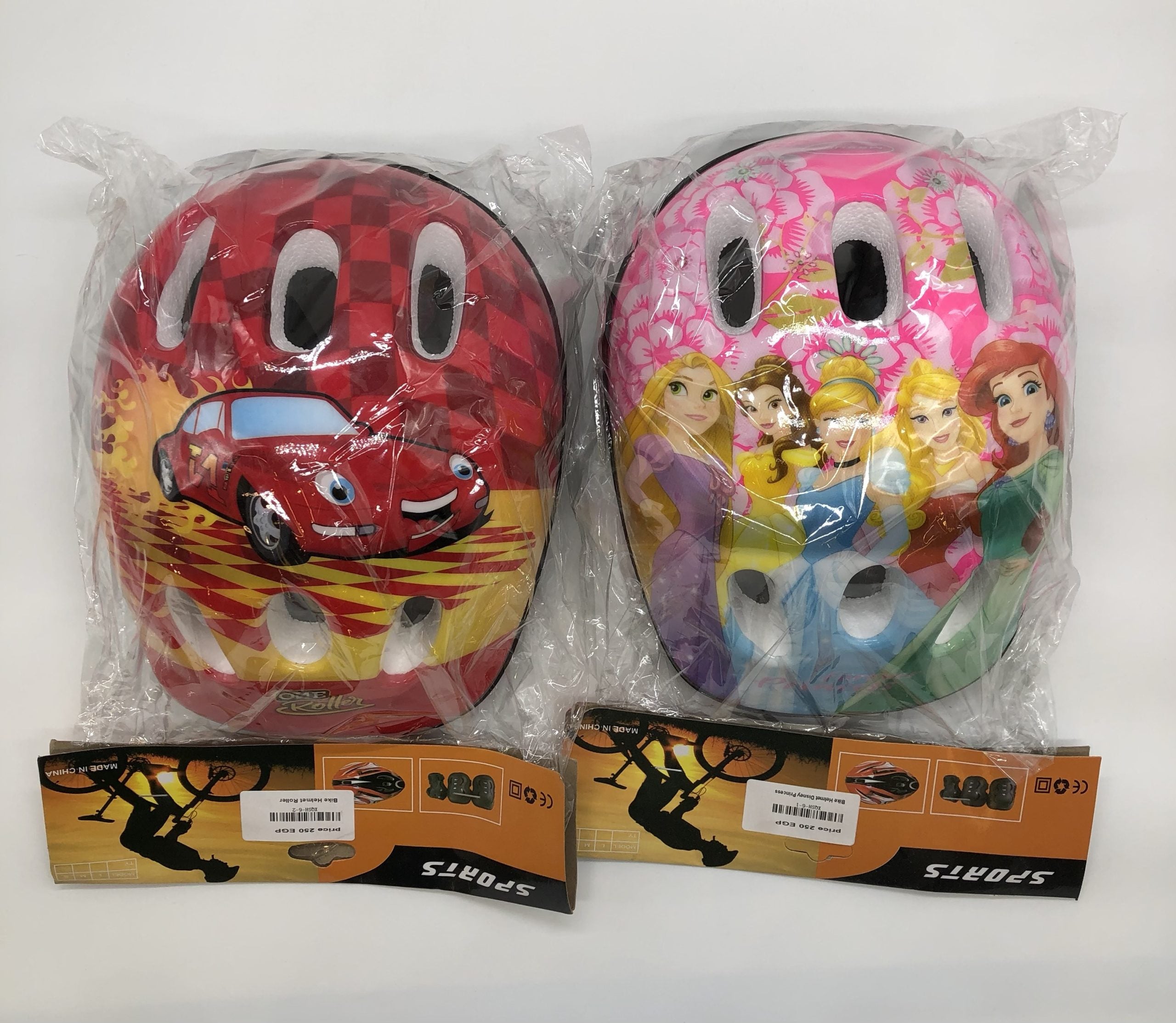 Bike Helmet with Different Shapes