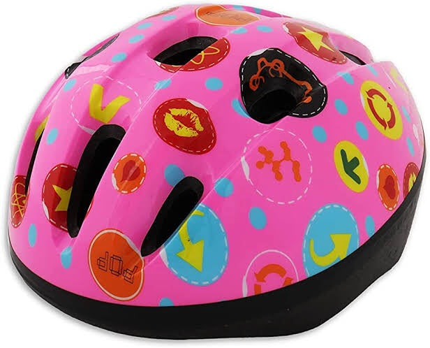 Bike Helmet Pink Pop