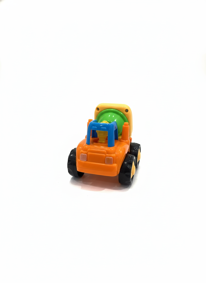 Builder 4-WD Friction Powered Construction Trucks
