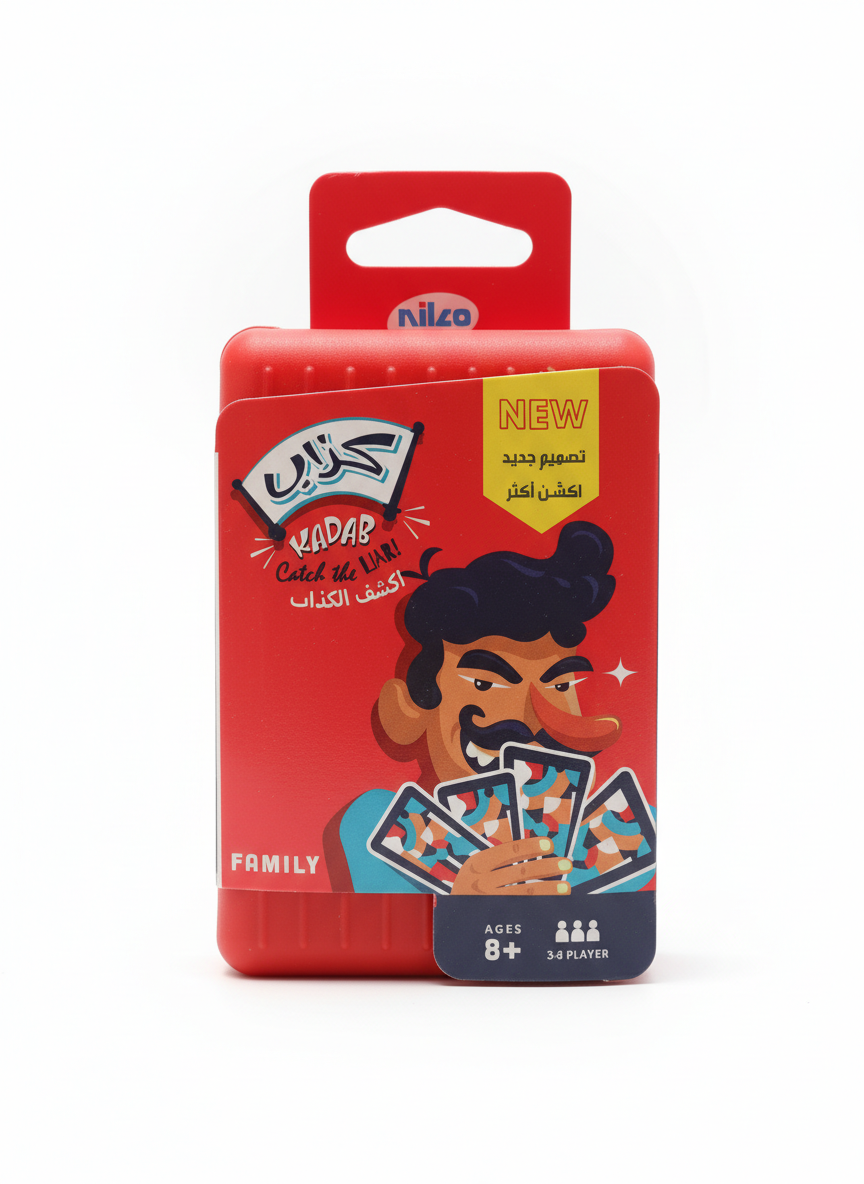 KADAB Catch the LIAR! Family Card Game