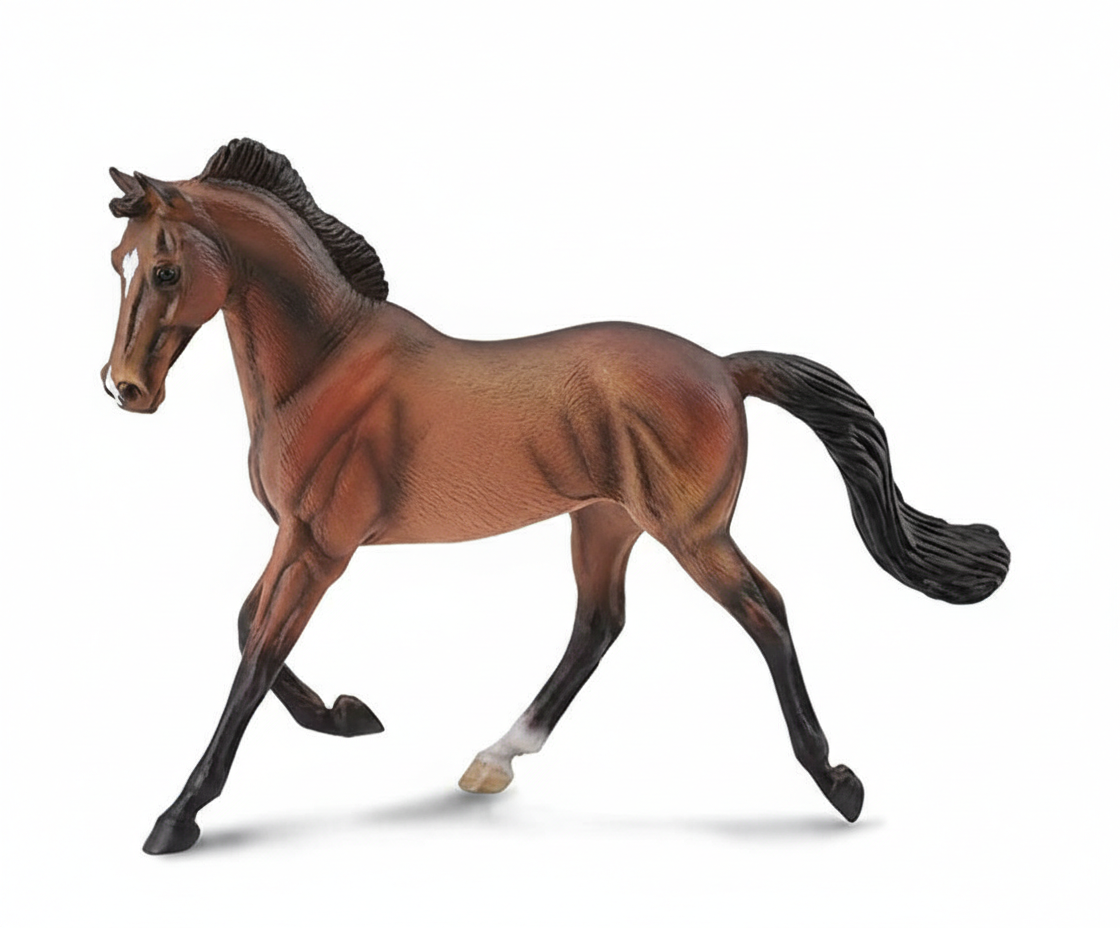 Animal Figures - Thoroughberd mare bay