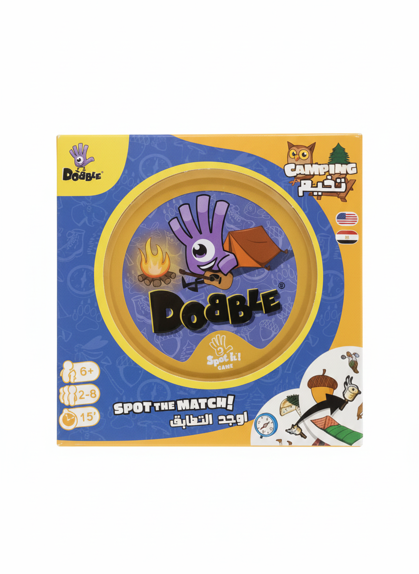 DooBLE Camping Spot It! Game