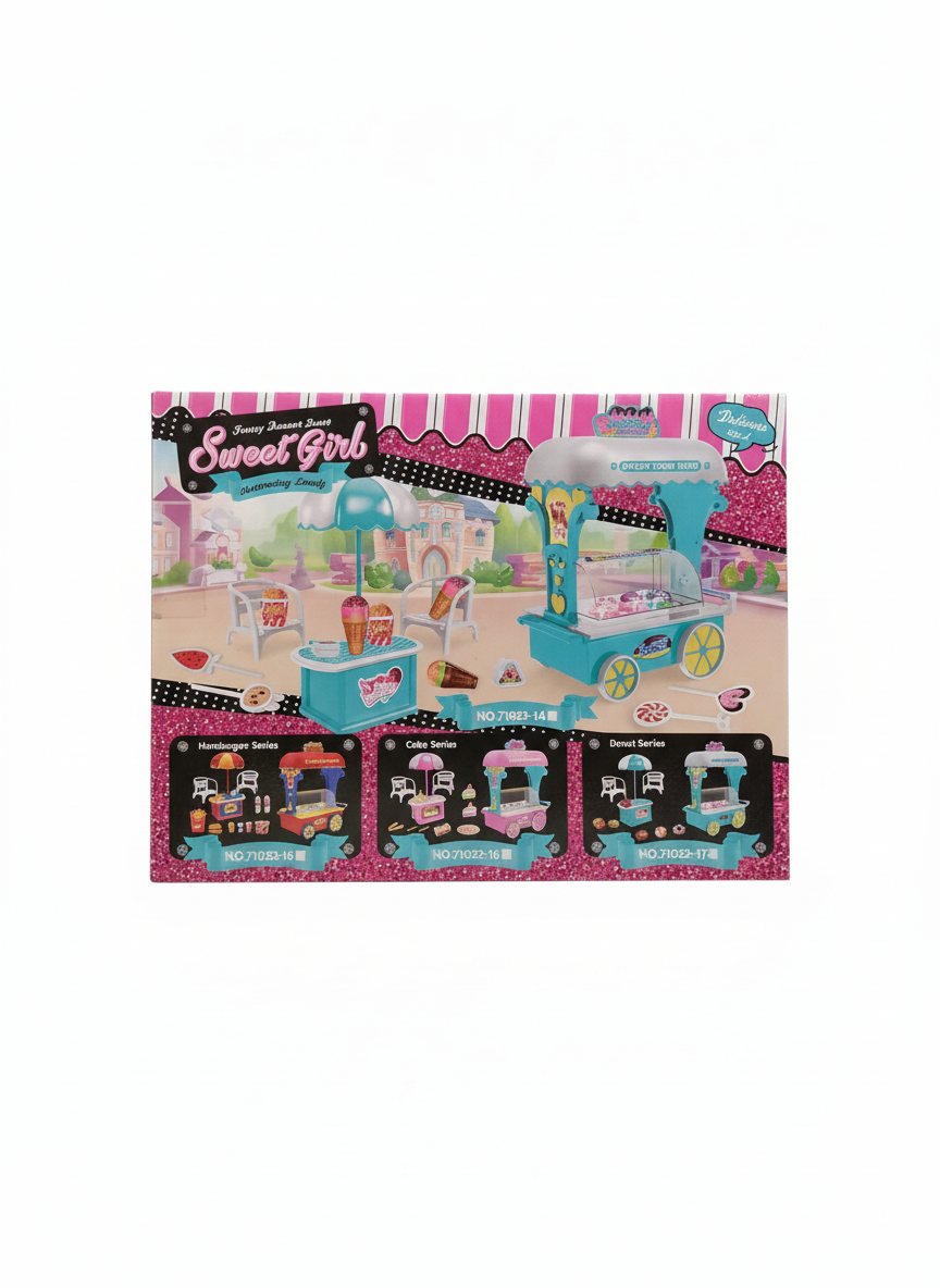 Sweet Girl Funny Dessert Shop Play Set