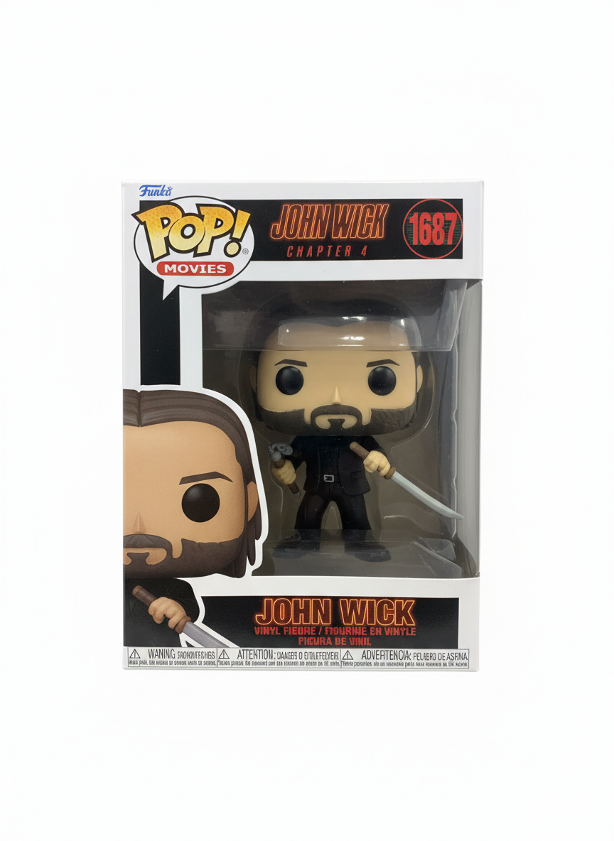 Funko Pop! Movies: John Wick Chapter 4 - John Wick with Katana & Axe #1687