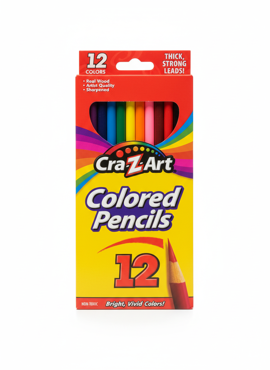 Colored Pencils 12 PCS