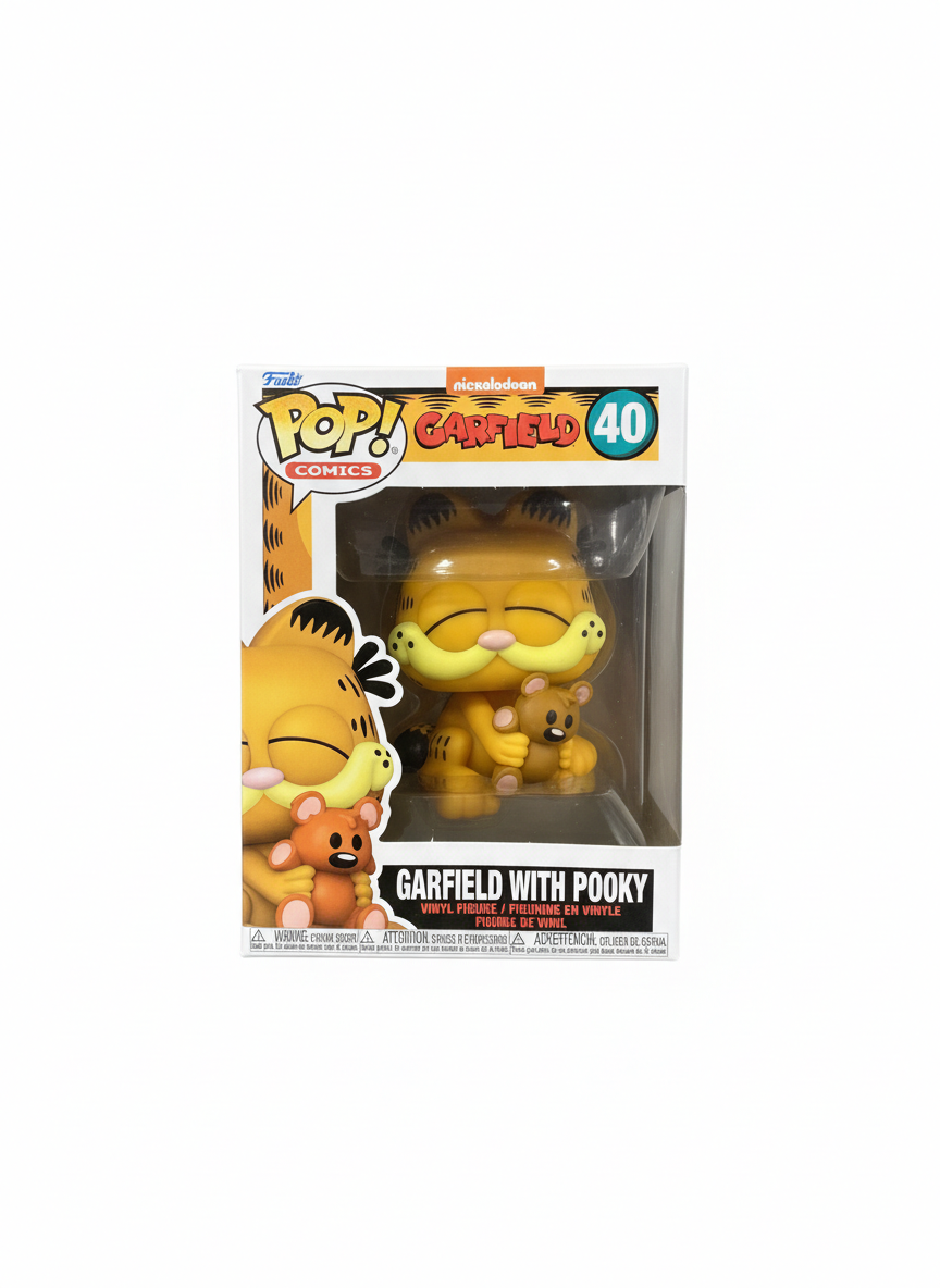 Funko Pop! Comics: Nickelodeon Garfield - Garfield with Pooky #40 Vinyl Figure