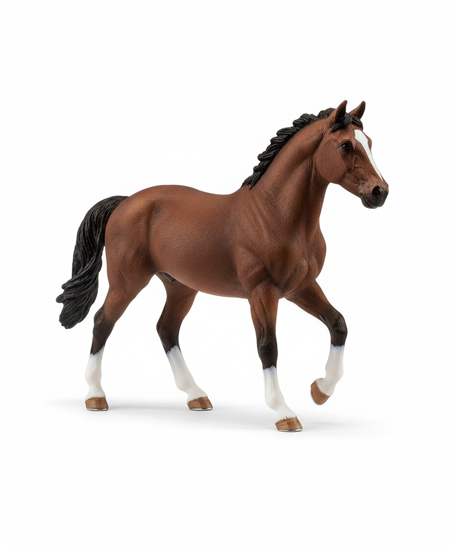 Animal Figures - Warmblood Stallion - Bay