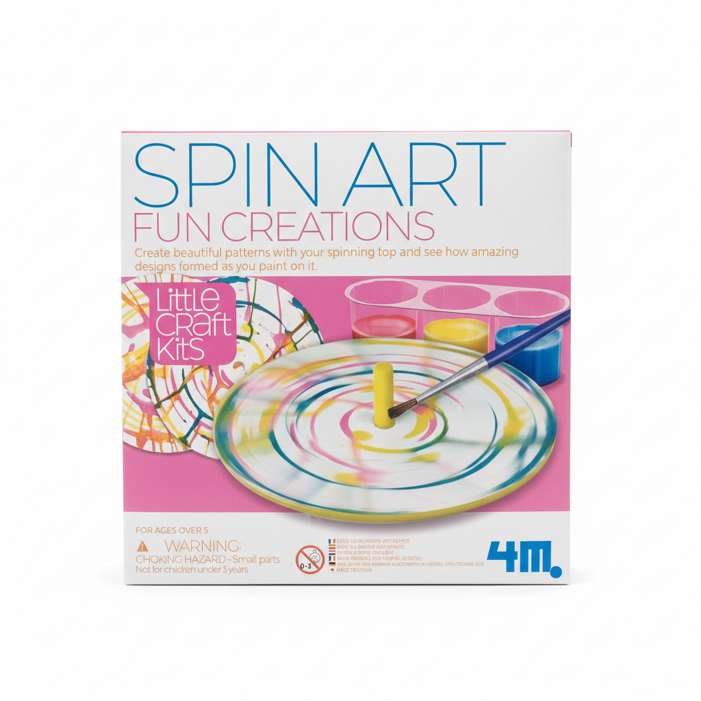 4M Little Craft Kits Spin Art Fun Creations