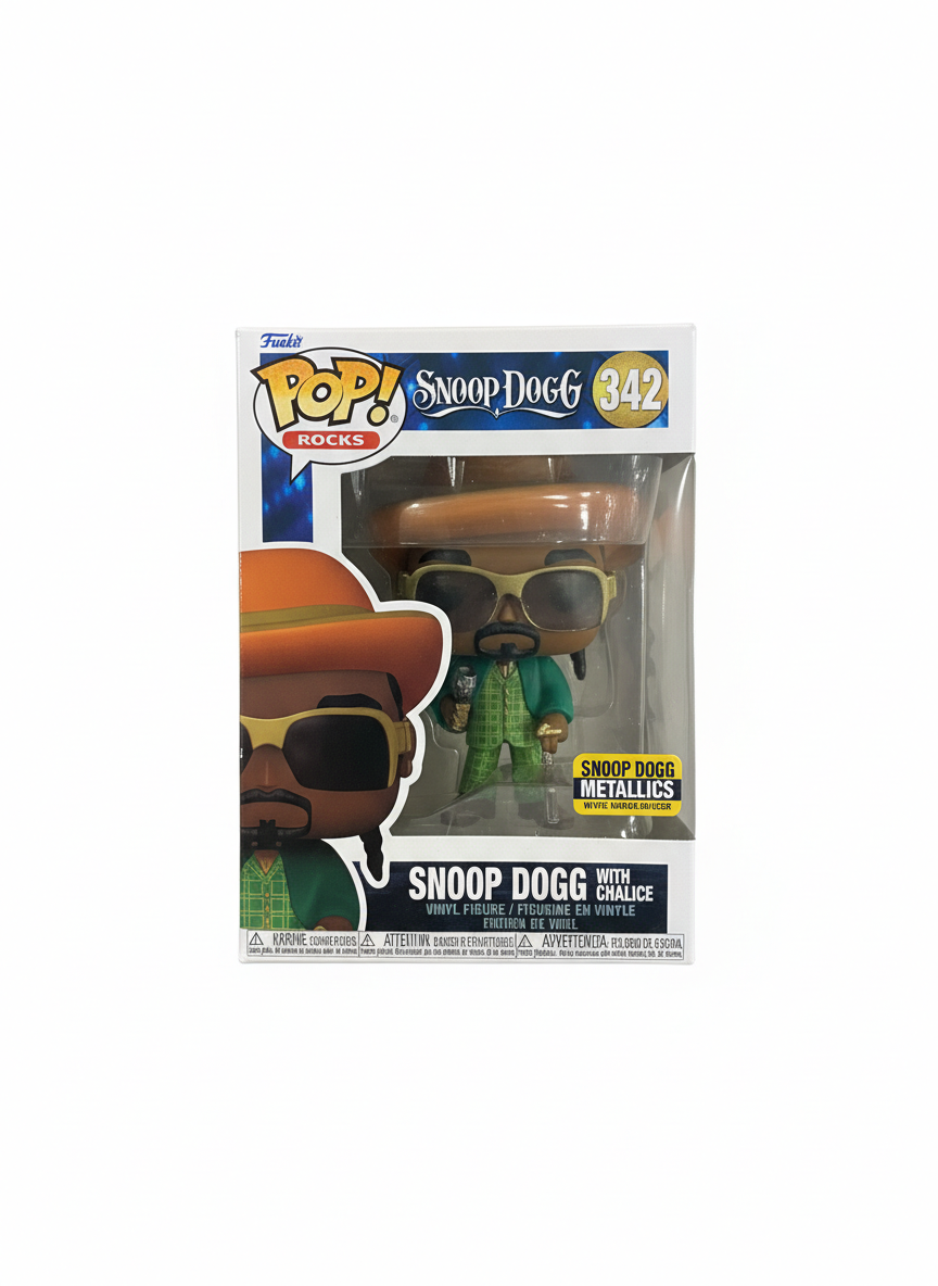 Funko Pop! Rocks: Snoop Dogg With Chalice #342 Vinyl Figure