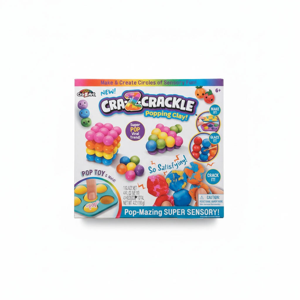 Cra-Z-Art Cra-Z-Crackle Popping Clay!