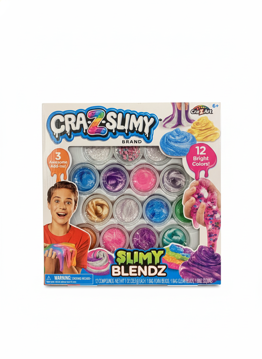 Slime Blends 12 Bright Colors