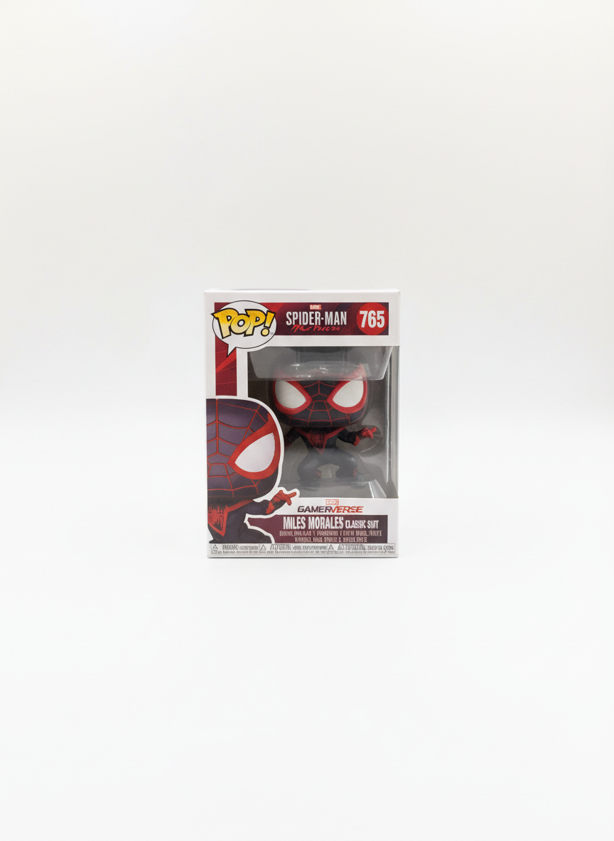 Funko Pop! Marvel Gamerverse: Spider-Man - Miles Morales (Classic Suit) #765 Bobble-Head