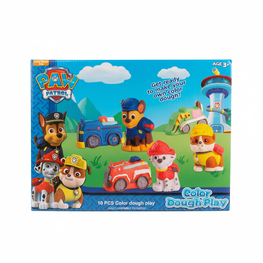 Paw Patrol Color Dough Play