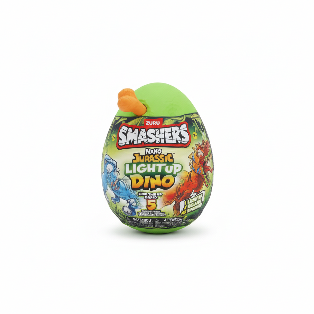 ZURU SMASHERS NANO JURASSIC LIGHTUP DINO