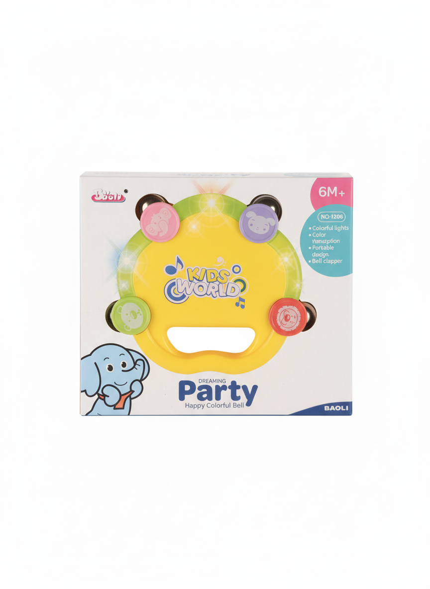 KIDS WORLD Dreaming Party Happy Colorful Bell
