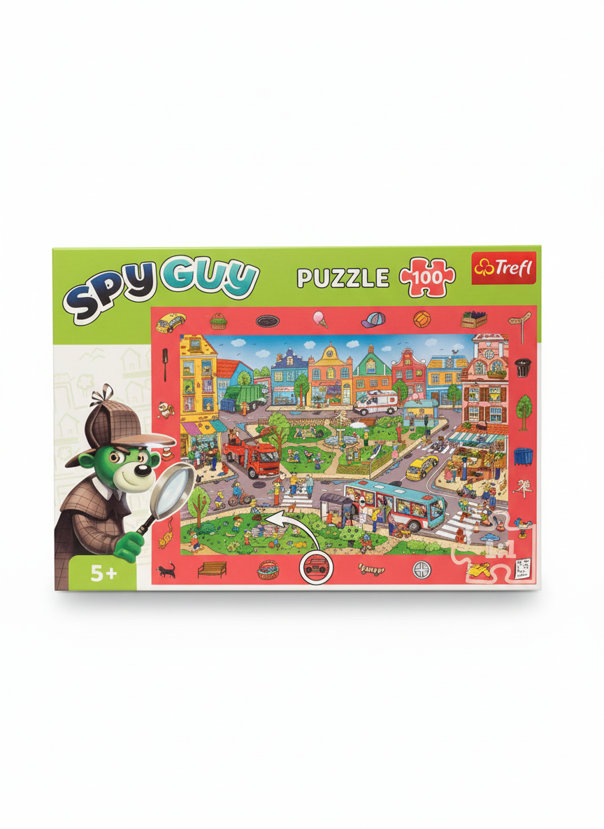 Spy Guy Trefl puzzle 100 PSC