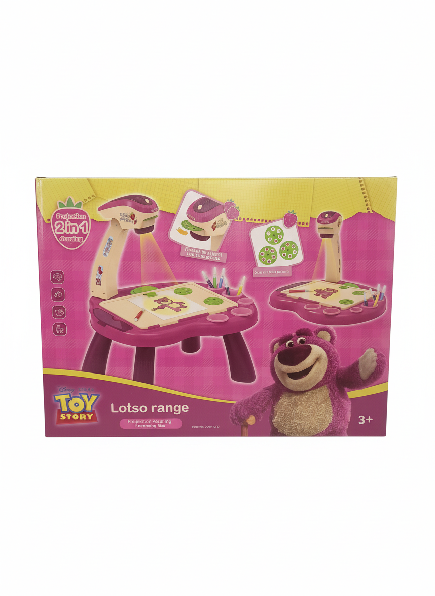 Toy Story Lotso Range Projection Painting Learning Set 2 In 1