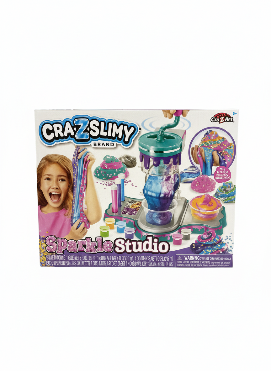 Crazy Slimy Sparkle Studio Mix And Make Sparkly Creations